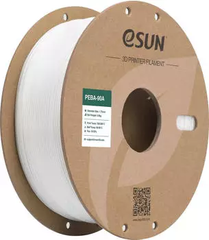 eSun3D PEBA Filament 1.75 mm 800g White