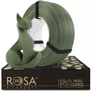 ROSA 3D Rosa3D Refill PLA-CF Matt Home Decor 1.75mm 1kg Filament - Olivgrün