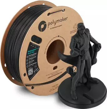 Polymaker PLA Pro Metallic Black - 1,75 mm / 1000 g