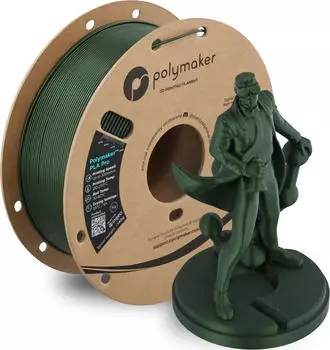 Polymaker PLA Pro Metallic Green - 1,75 mm / 1000 g