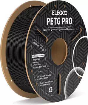 Elegoo PETG PRO Black - 1,75 mm / 1000 g
