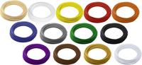 Renkforce Filament-Paket PLA 1.75 mm Natur, Weiß, Gelb, Rot, Orange, Blau, Grau, Grün, Schwarz, Pu