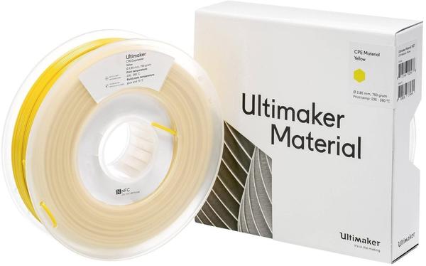 Ultimaker Filament CPE - M0188 Yellow 750 - 201273 CPE 2.85 mm Gelb 750 g
