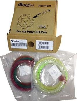 XYZprinting Filament-Paket RFPLDXTW00H PLA 1.75 mm Verschiedenfarbig sortiert