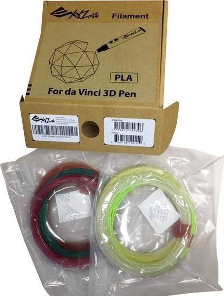 XYZprinting Filament-Paket RFPLDXTW00H PLA 1.75 mm Verschiedenfarbig sortiert