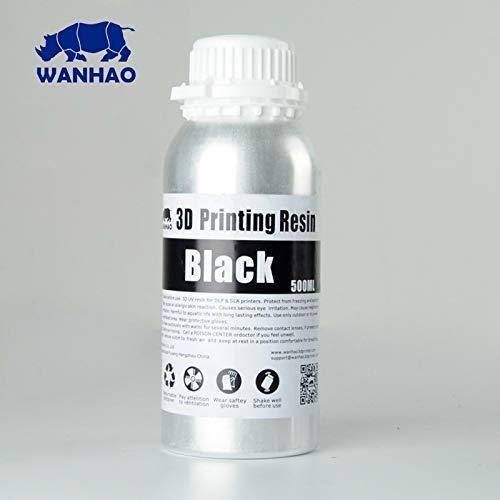 Wanhao UV-Resin 500ml Schwarz