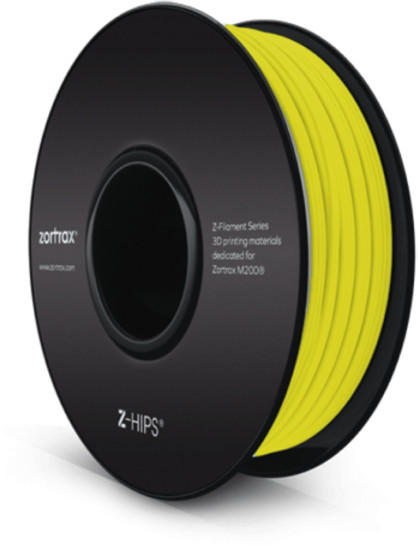 Zortrax Z-HIPS Gelb (yellow) 1,75mm 800g Filament