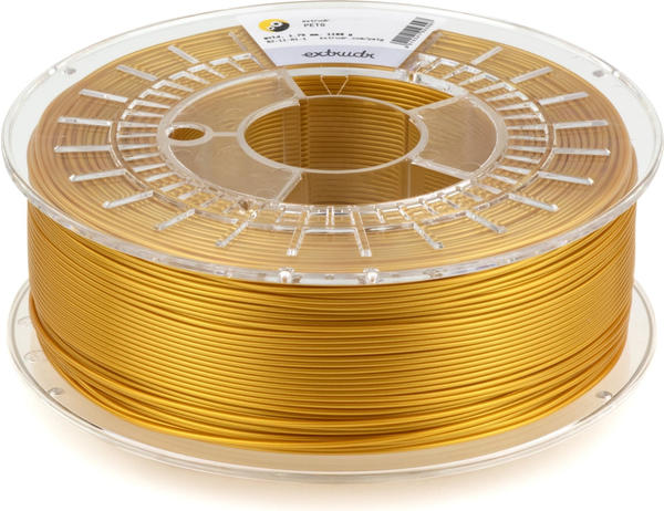 Extrudr 3D-Filament Petg gold 1.75mm 1100g Spule