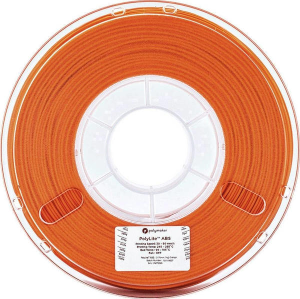 Polymaker ABS Filament 2.85mm Orange (70070)