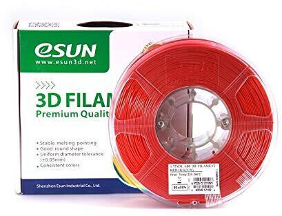 eSun3D ABS Filament 1.75mm 1kg rot