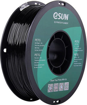 eSun3D PETG Filament 1,75mm 1kg Solid Black