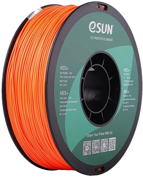 eSun3D ABS+ Filament 1,75mm 1kg Orange