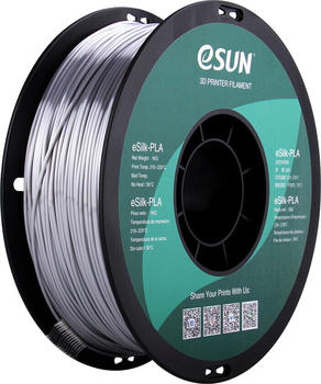 eSun3D eSilk-PLA Filament 1,75mm 1kg Silver eSun3D eSilk-PLA Filament 1,75mm 1kg Silver