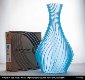 fillamentum PLA Crystal Clear Iceland Blue - 2,85 mm / 750 g