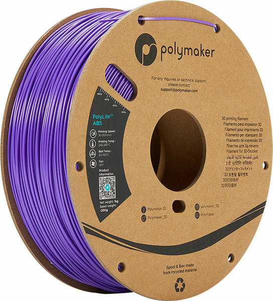 Polymaker PolyLite ABS Violett - 1,75 mm
