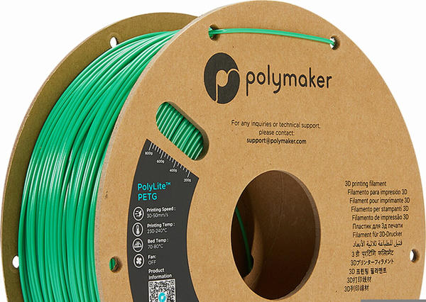 Polymaker PolyLite PETG Grün - 1,75 mm