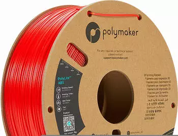 Polymaker PolyLite ABS Rot - 1,75 mm Polymaker PolyLite ABS Rot - 1,75 mm