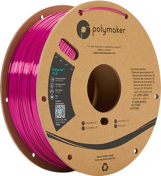 Polymaker PolyLite Silk PLA Magenta - 1,75 mm