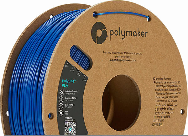 Polymaker PolyLite PLA Blau - 1,75 mm