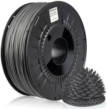 Midori 3 x 1,75mm PLA Filament 1kg Spule Dunkelgrau Metallic