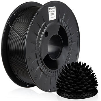 Midori 5 x 1,75mm PETG Filament 1kg Spule Schwarz RAL9005