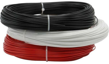 Renkforce RF-4738582 ABS-Filament, 1,75 mm, 600 g, Schwarz, Weiß, Rot, 1 Stück