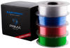PrimaCreator EasyPrint PETG Value Pack - 1.75mm - 4x 500 g (Total 2 kg) - Clear, Rose, Light Blue, Green