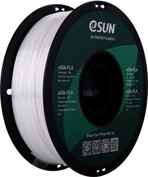 eSun3D eSilk-PLA White - 1,75 mm / 1000 g