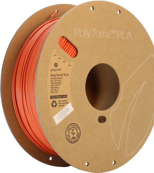 Polymaker PolyTerra PLA Muted Red - 1,75 mm / 1000 g