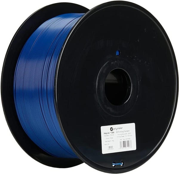 Polymaker PolyLite ASA Blue 1.75mm 3kg (ASA, Blau) Blau