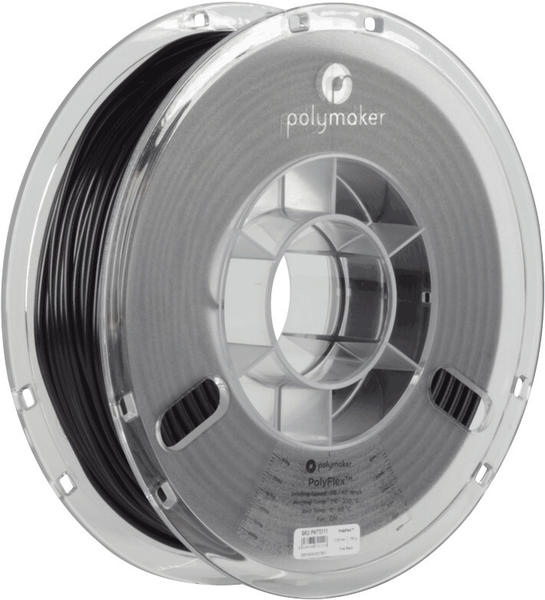 Polymaker PD01007 PolyFlex TPU-95A Filament TPU flexibel 2.85mm 750g Schwarz 1St.