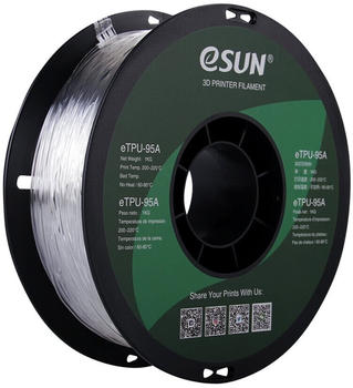 eSun3D eTPU-95A Clear 1,75mm 1kg