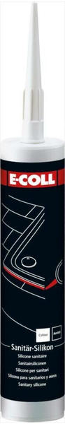 E-Coll Sanitär-Silikon 310ml weiß