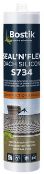 Bostik S734 Seal N Flex Dach Silicon transparent 1K Silikon Dichtstoff 300ml Kartusche
