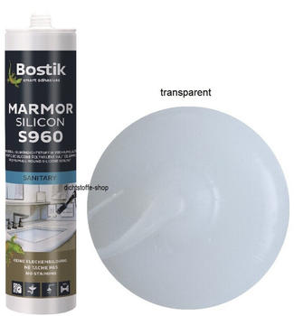 Bostik S960 Marmorsilicon 1K Silikon Dichtstoff 300ml Kartusche Transparent