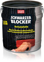 Lugato Schwarzer Blocker Schutzfolie 2,5 l - Wasserdichter, flexibler Bitumenanstrich