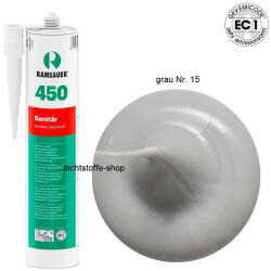 Ramsauer 450 Sanitär grau Nr. 15 1K Silikon Dichtstoff 310ml Kartusche (2000391)