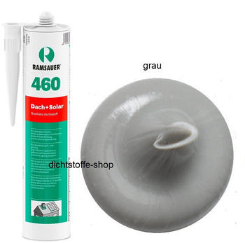 Ramsauer 460 Dach und Solar grau 1K Silikon Dichtkleber 310ml Kartusche (2700306)