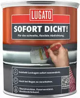 Lugato Sofort Dicht! 750 ml - Wasserdichte, flexible Streichabdichtung f&uuml;r das Dach