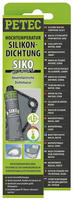 Petec Dichtung, Ansaugkr&uuml;mmer Hochtemperatur-Silikondichtung, SIKO black