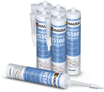 HAUSA HS100 310 ml 6-tlg. transparent