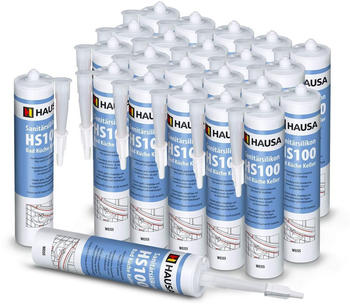 HAUSA HS100 310 ml 24-tlg. weiß