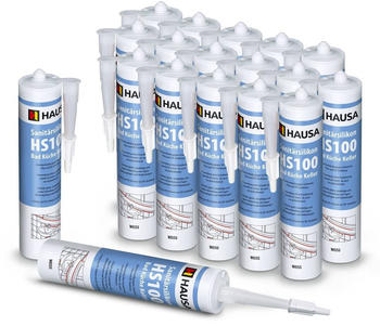 HAUSA HS100 310 ml 18-tlg. weiß
