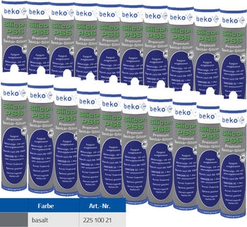 Beko Premium Sanitär Silicon PSS 310ml basalt