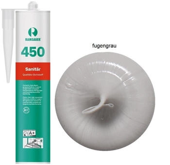 Ramsauer Sanitärsilikon 450 fugengrau, 310 ml (2000325)