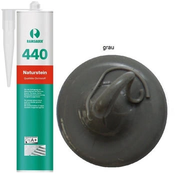 Ramsauer Naturstein 440 Silikon Dichtstoff grau 310ml (1900306)