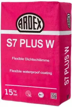 ARDEX S 7 Plus W Flex Dichtschlämme weiß, a 15 kg Sack