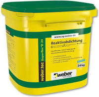 Weber.tec Superflex D 24 | 24 kg | Reaktivabdichtung - hochflexible und bitumenfreie
