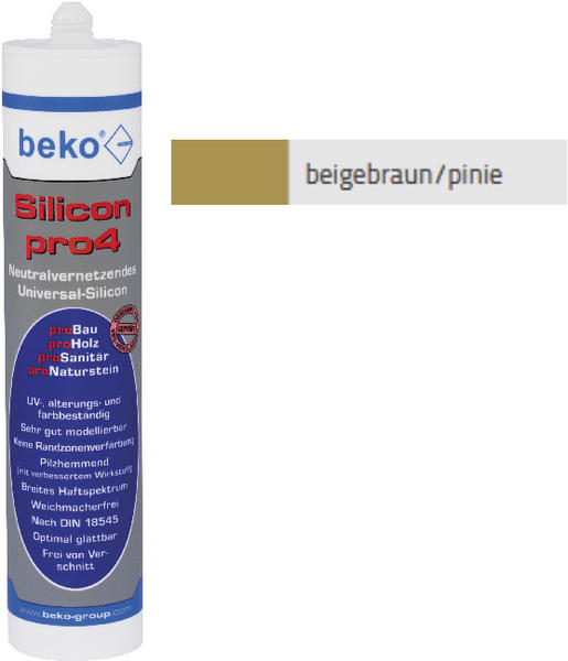 Beko pro4 Premium 310 ml beigebraun