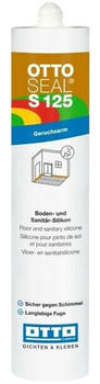 Otto-Chemie Otto ottoseal s 125 Das geruchsarme Boden- und Sanitär-Silikon 400 ml Weiß (C01)